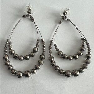 Silver lightweight earrings
